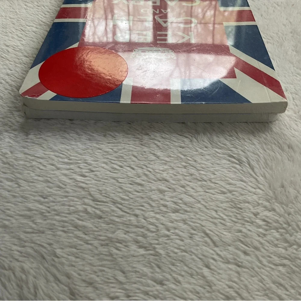 Cavallini London Notebook Set NWT Keep Calm Carry On Union Jack Tube Map